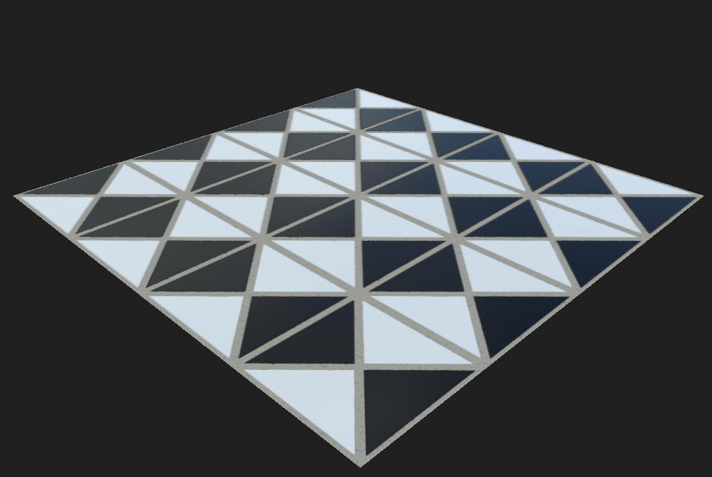 Two Tile Triangle Grid