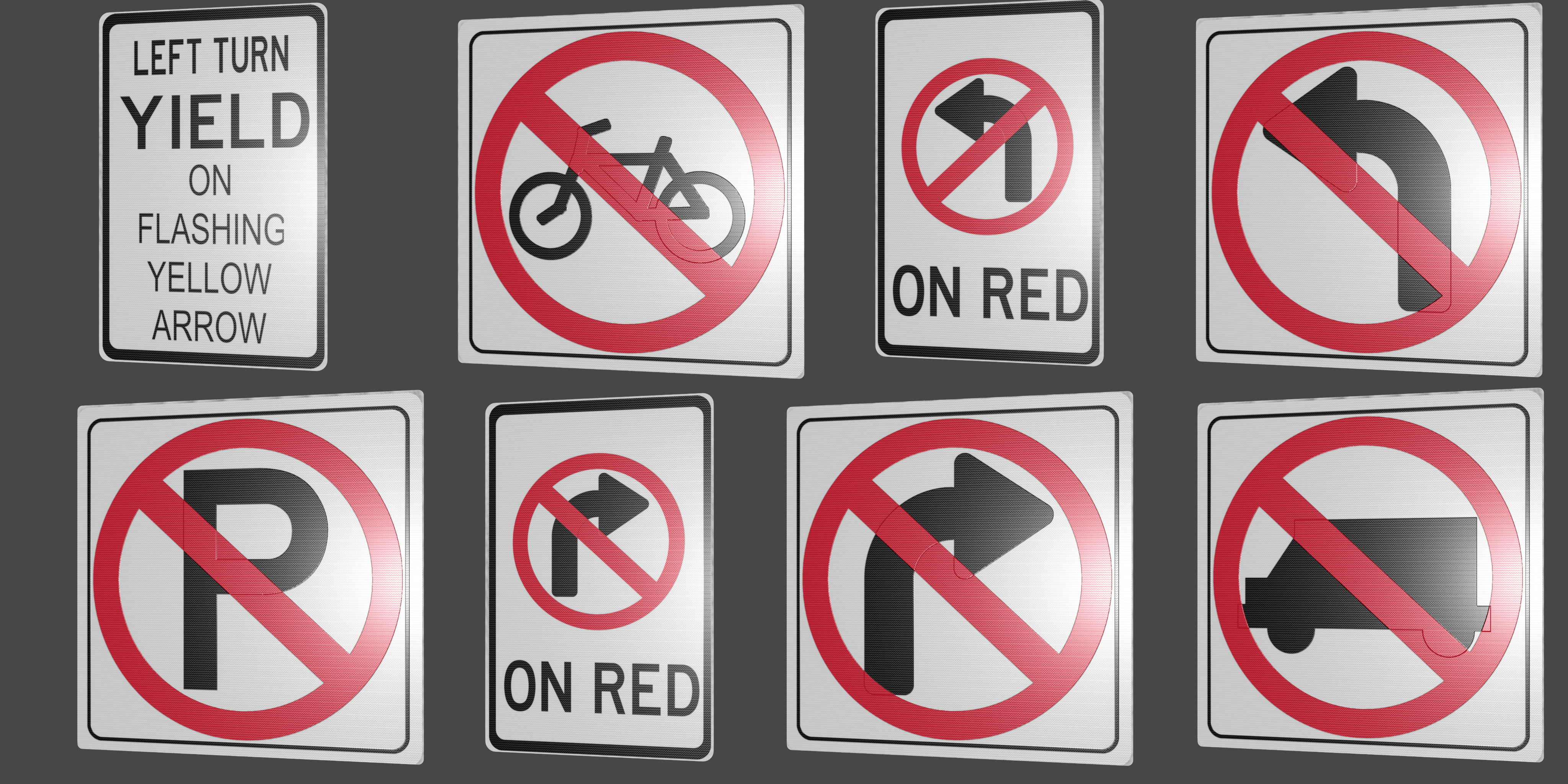 Blender Street Signs