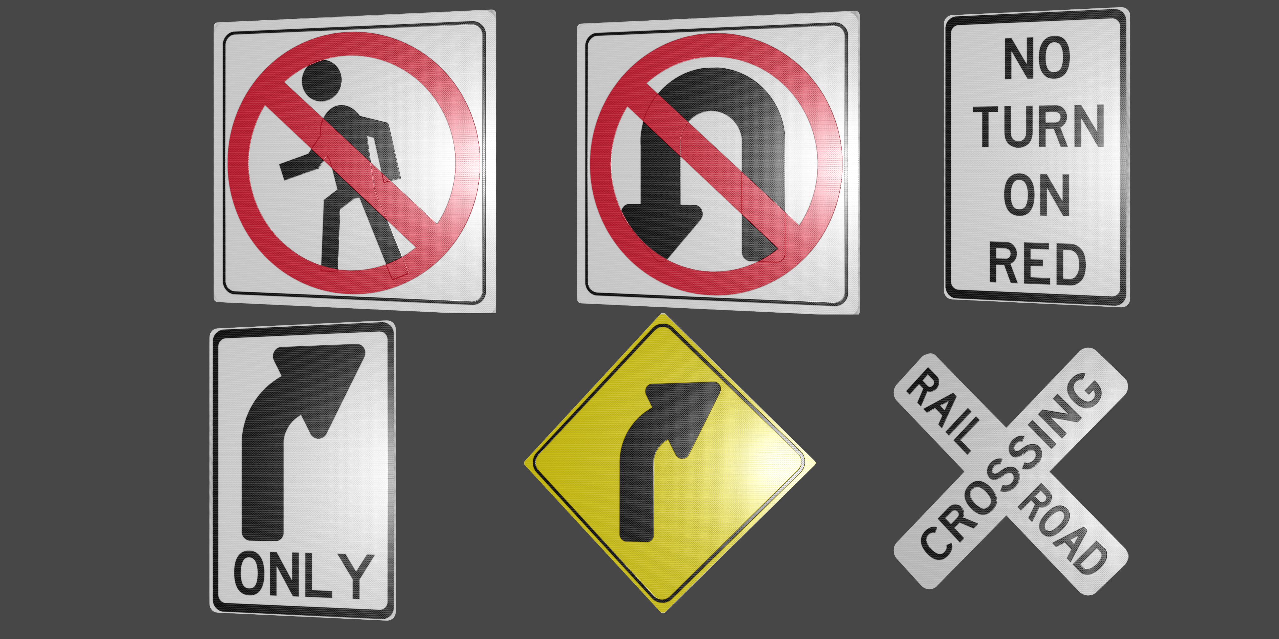Blender Street Signs