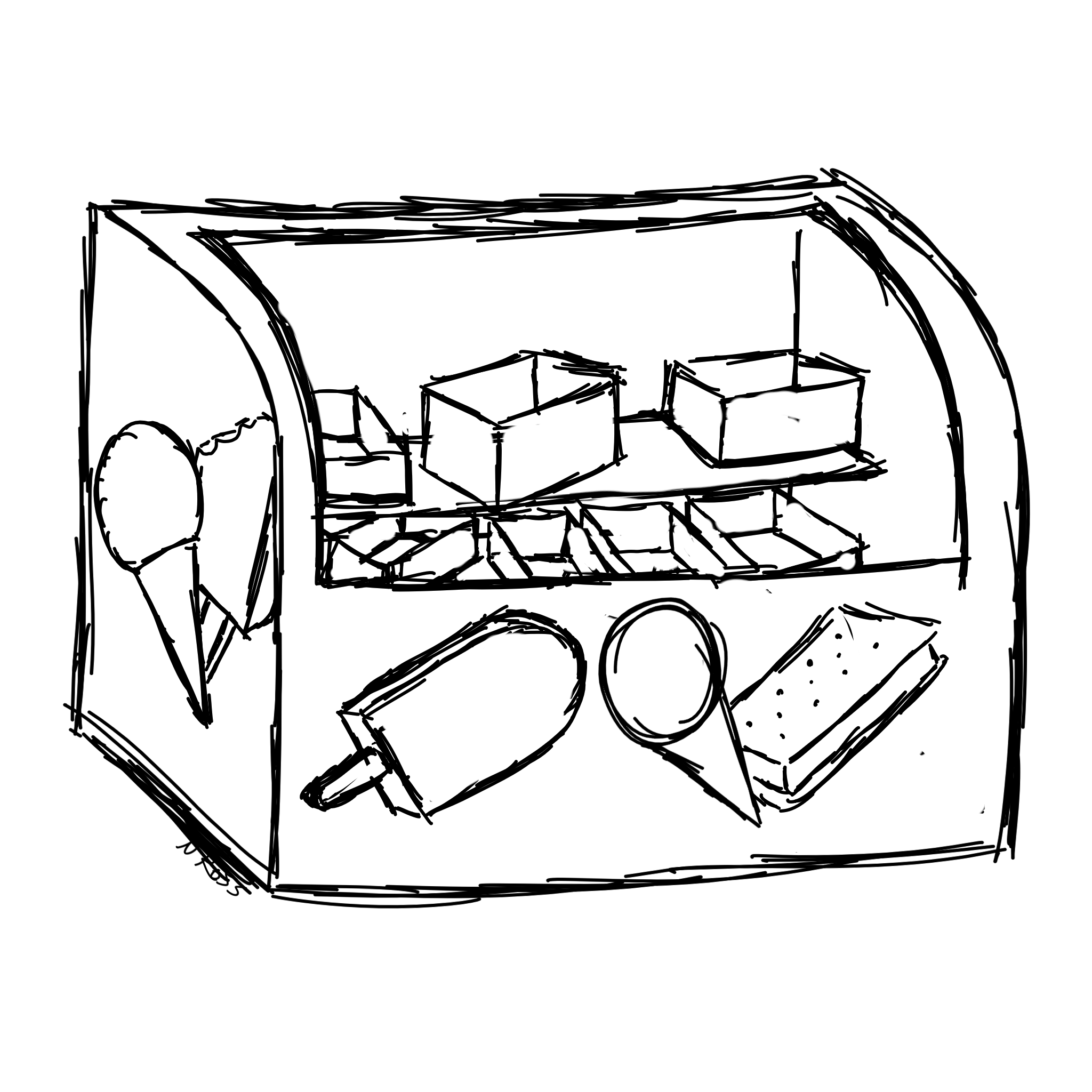 Vending Machine Sketches 2022