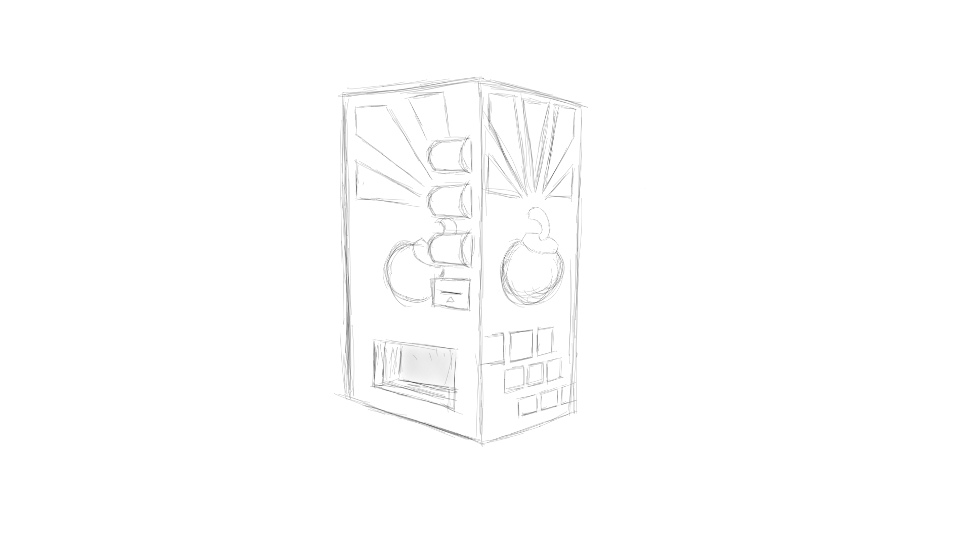 Vending Machine Sketches